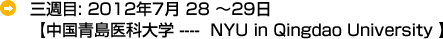 三週目: 2012年7月 28 ～29日